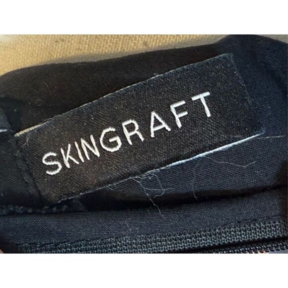 NWT Skingraft Modern Goth Dark Cottagecore Tiered Frill Long Sleeve Smock Dress - Picture 8 of 15